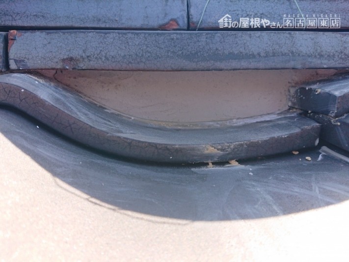 漆喰工事 瓦屋根