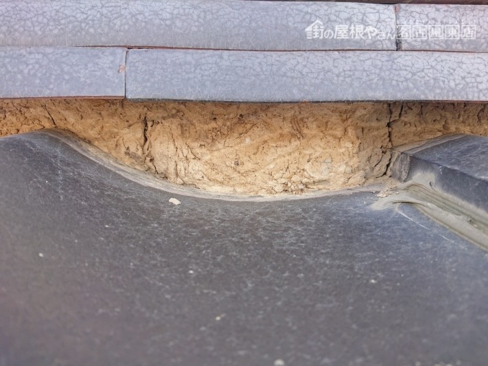漆喰工事 瓦屋根