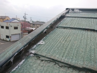 スレート屋根 雨漏り原因