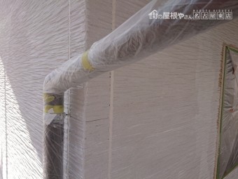 塗装工事 養生