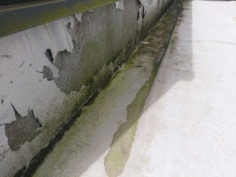 ベランダ防水の劣化