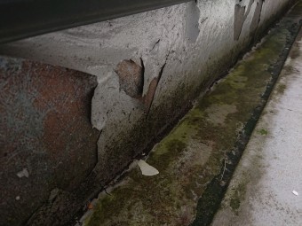 ベランダ防水の劣化