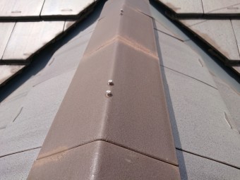 陶器瓦の釘浮き