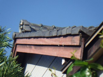 古瓦屋根