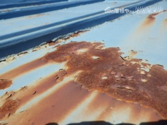 瓦棒屋根劣化