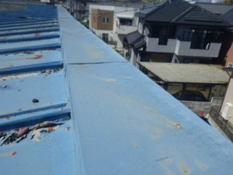 瓦棒屋根劣化