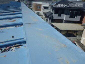 瓦棒屋根劣化