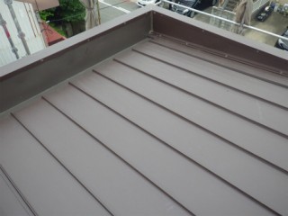 縦ひら屋根