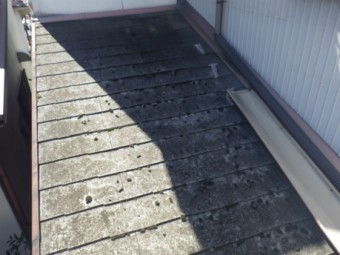 台風被害棟板金
