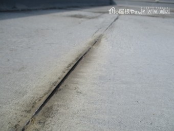 ゴムシート防水劣化