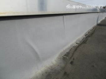 ゴムシート防水劣化