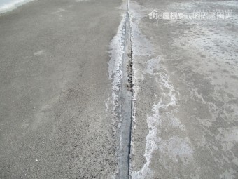 ゴムシート防水劣化