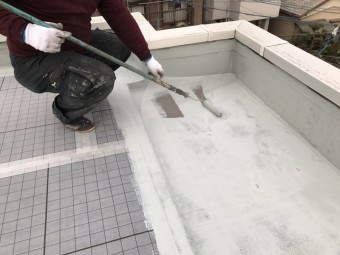 ウレタン防水工事