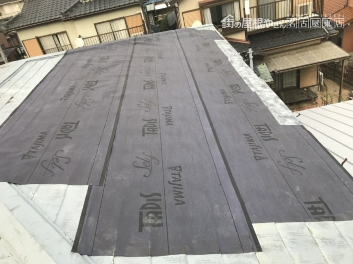 スレート 台風被害