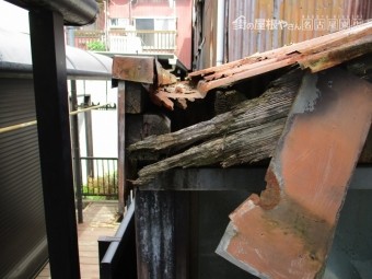 波トタン劣化