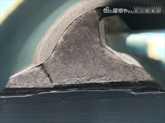 雀口の漆喰