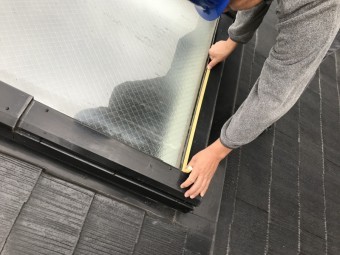 天窓シーリング工事