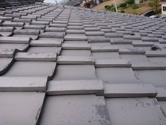 瓦屋根の点検 いぶし瓦