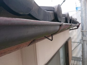 雨樋の劣化により交換