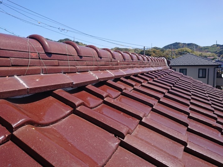 瓦屋根点検 屋根工事