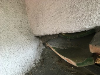 屋根取り合い隙間