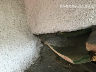 屋根取り合い隙間