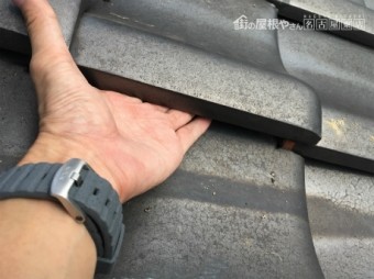 雨漏れ瓦屋根点検
