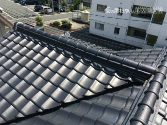 雨漏れ瓦屋根点検