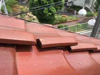 瓦屋根雨漏れ