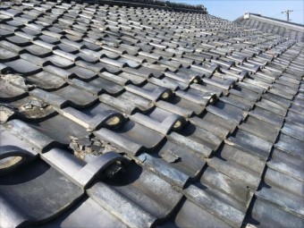 瓦屋根 葺き替え工事