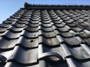瓦屋根 葺き替え工事