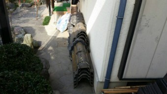 U瓦屋根葺き替え