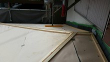 屋根下地造作