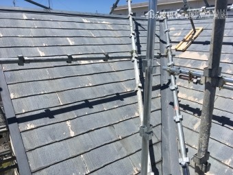 スレート屋根の劣化 カバー工法