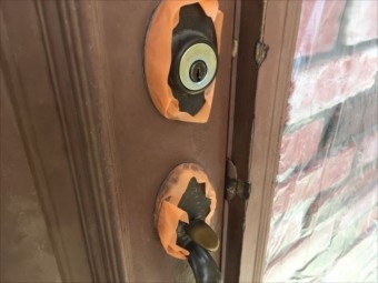 塗装工事 養生
