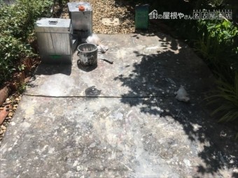 塗装工事 養生