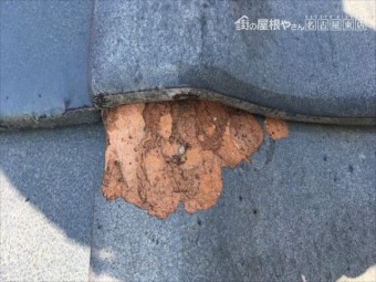 陶器瓦 瓦の凍て