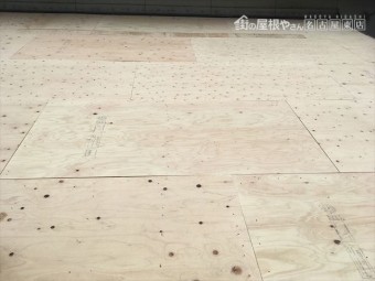 ルーフィング 防水シート張り