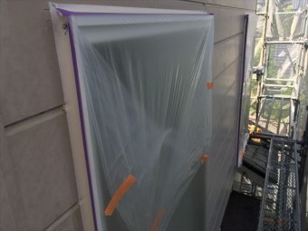 外壁塗装工事 養生