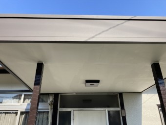 軒天工事 施工後
