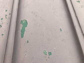 瓦棒屋根の点検