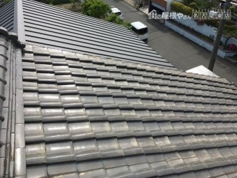 瓦屋根 漆喰 剥離 雨漏り