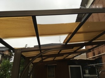 波板 破損・飛散 台風被害