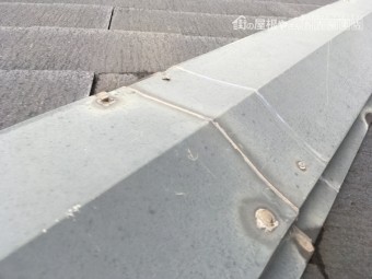 棟板金の被害 台風被害