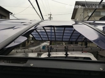 カーポート破損 火災保険の適用