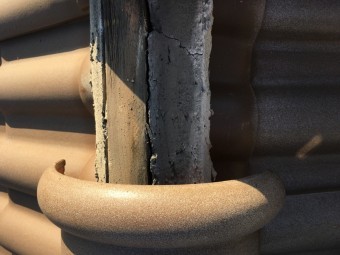 瓦のズレ補修 洋瓦