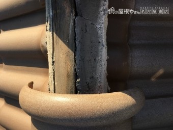 瓦のズレ補修 洋瓦