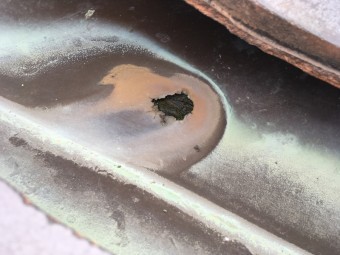 谷板金の雨漏り