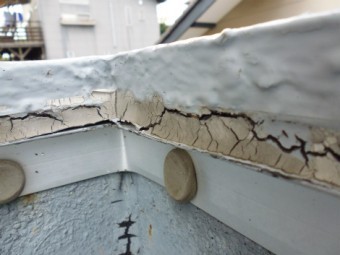 アスファルト防水劣化
