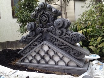 鬼瓦 外構